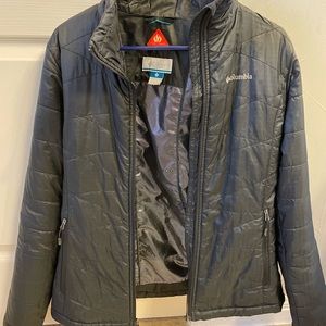 Womens small Columbia black Omni heat jacket
